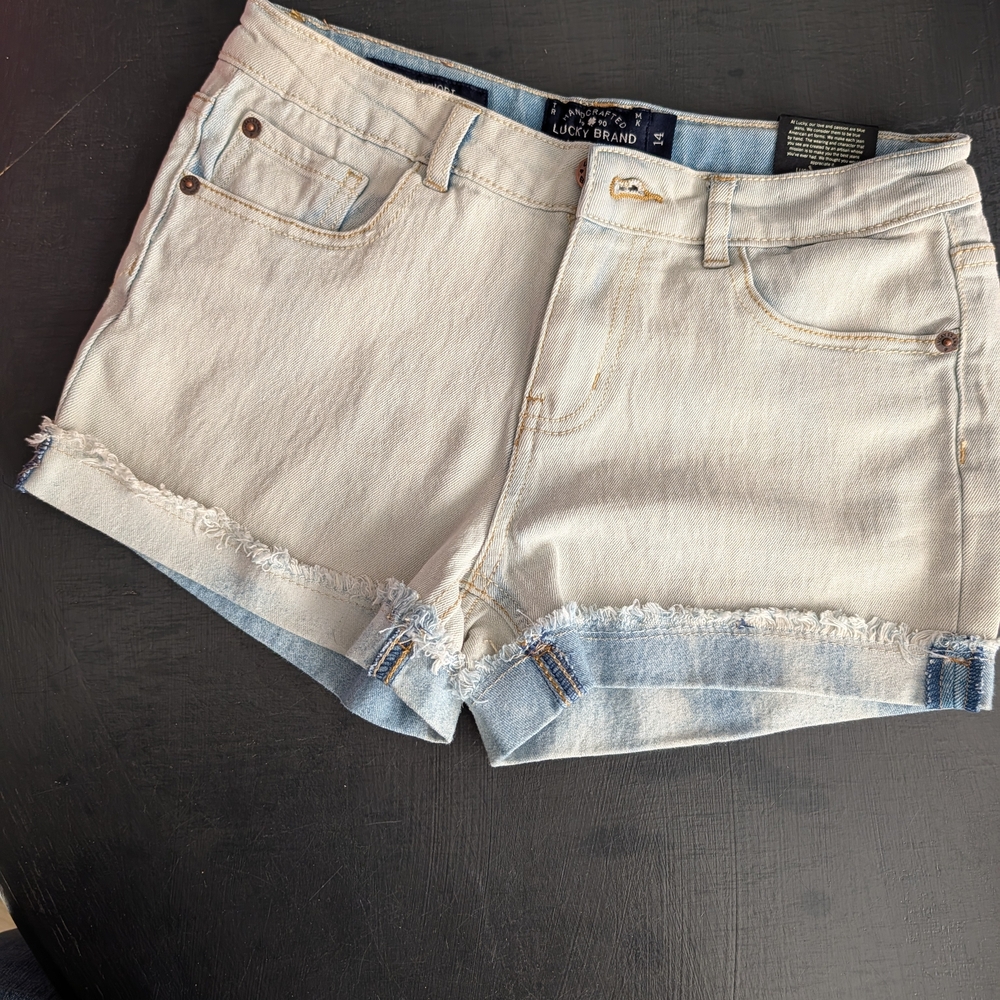 Lucky Brand Women's Tan Denim Shorts